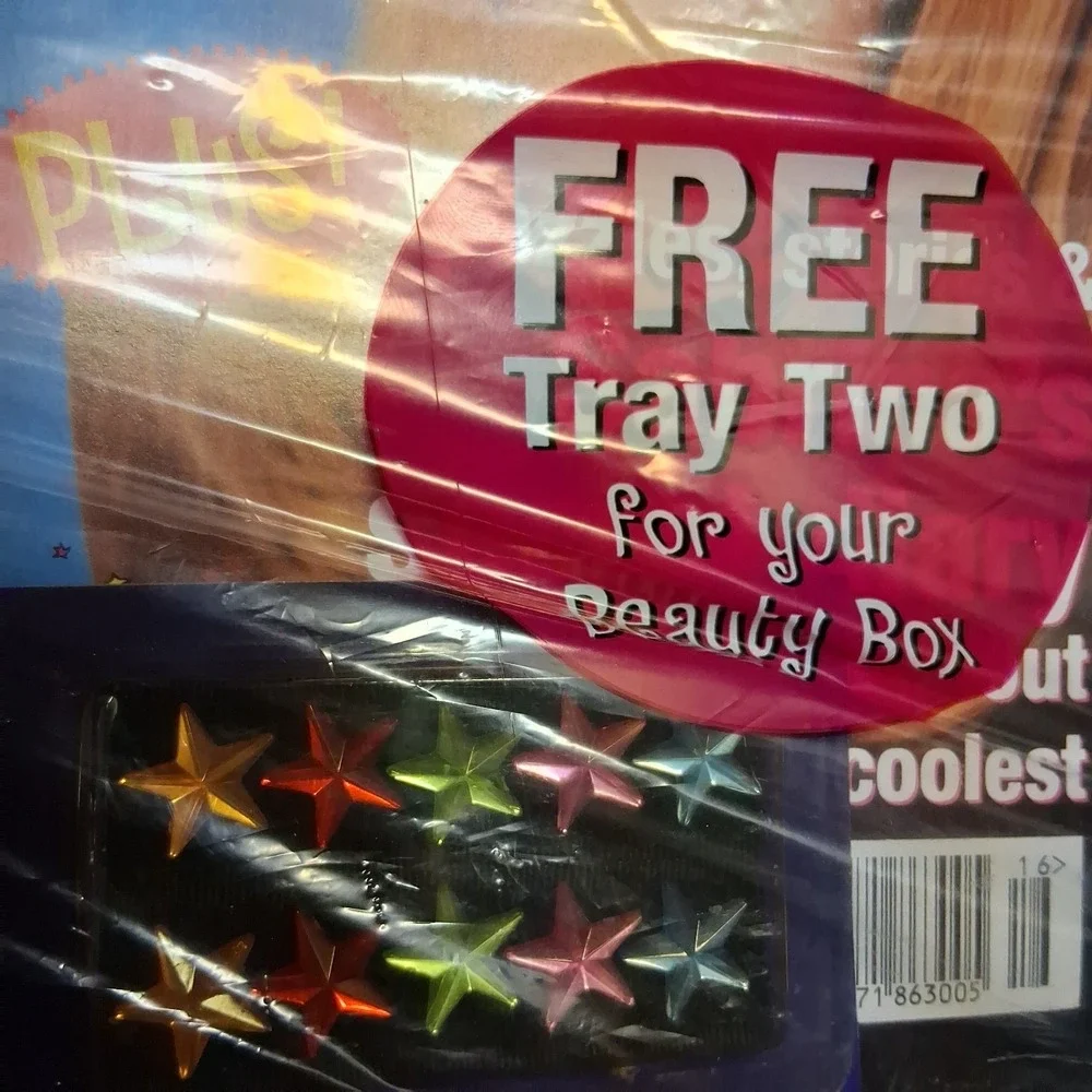 Sabrina's Secrets The Teenage Witch Sealed RARE HTF Magazine Tray Stars Hair...